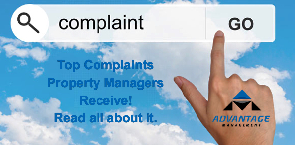 5 of the most Received Complaints by Property Managers