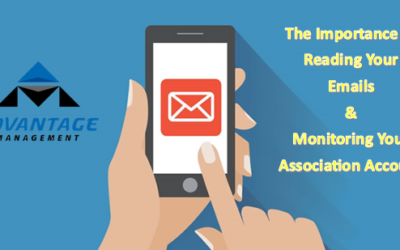 The Importance of Reading Your Emails and Monitoring Your Association Account