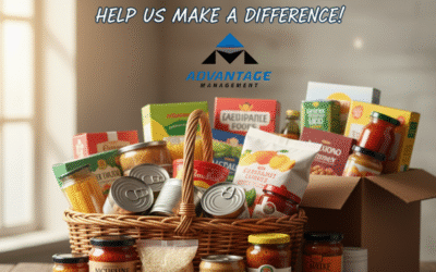 Advantage Management’s  Non-Perishable Food Drive: Helping Our Communities
